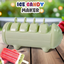 Plastic Ice Candy Maker 4 Compartment / Grid Kulfi Candy (1 Pc) - justgrabit.in | Just Grab It