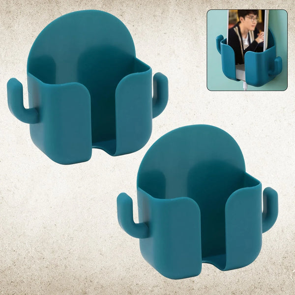 Wall - Mounted Storage Boxes, Mobile Phone Holder (2 Pcs Set) - Justgrabit Inc.