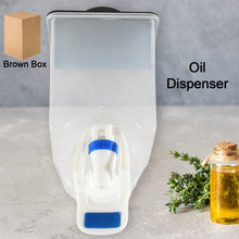 Wall Mounted Oil Dispenser Bottle (1100ml Approx) - justgrabit.in | Just Grab It