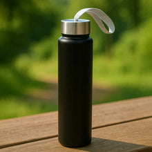 Portable Stainless Steel Water Bottle with Strap (Approx 250ML) - Justgrabit Inc.