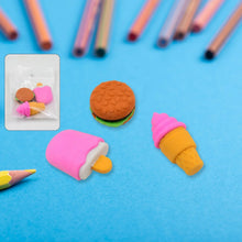 Mix Design Fancy & Stylish Colorful Erasers (1 Set / 3 Pc Set) - justgrabit.in | Just Grab It