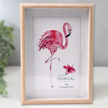 Creative Solid Wooden Photo Frame (21cmx29.7cm / 1Pc) - Justgrabit Inc.