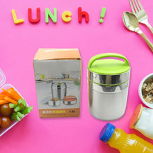 LEAK - PROOF THERMOS FLASK FOR HOT FOOD, WARM SOUP CUP, VACUUM INSULATED LUNCH BOX, FOOD BOX FOR THERMAL CONTAINER FOR FOOD STAINLESS STEEL (1.6 L) - justgrabit.in | Just Grab It