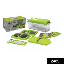 Plastic 13 - in - 1 Manual Vegetable Grater,Chipser and Slicer - Justgrabit Inc.