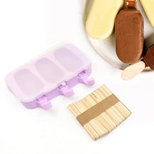 Silicone Sicle Molds – DIY Ice Pops with Lids & 50 Sticks - Justgrabit Inc.