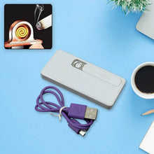 Stylish Electric USB Lighter for Men & Women (Rechargeable, Windproof) - Justgrabit Inc.