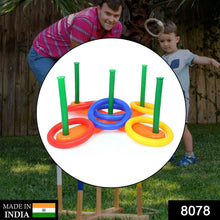 13 Pc Ring Toss Game widely used by children’s and kids for playing and enjoying purposes and all in all kinds of household and official places etc. - Justgrabit Inc.