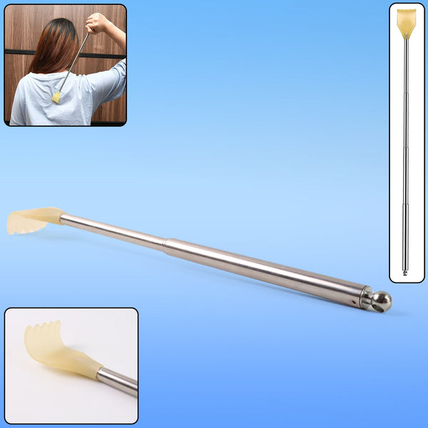 Telescopic Back Scratcher with Plastic Claw (1 Pc) - justgrabit.in | Just Grab It
