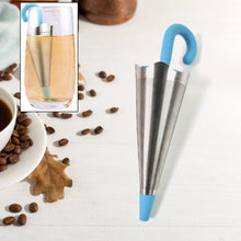 Reusable Cute Umbrella Tea Strainer Without Tray / Stand (1 Pc / Mix Color) - justgrabit.in | Just Grab It
