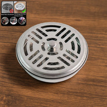 Decorative Mosquito Coil Holder Mosquito Coil Container, Incense Holder Safe Burning Coil Tray for Home Patio Pool Side Outdoor, Metal Tray - justgrabit.in | Just Grab It