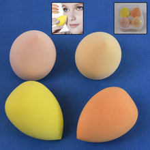Makeup Sponges Set, Perfect for Liquid, Cream, and Powder (4 Pcs Set With Case) - justgrabit.in | Just Grab It