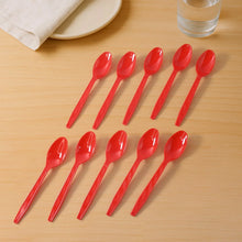 Reusable Food - Grade Plastic Spoons (10 Pc) - Justgrabit Inc.