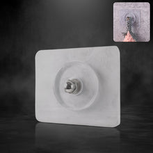 Heavy Duty Transparent Adhesive Wall Hook with Stainless Steel Screw Head (1 Pc) - justgrabit.in | Just Grab It
