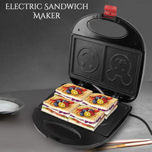 Double Sided Heating 750W Electric Sandwich Maker (1 Pc) - justgrabit.in | Just Grab It