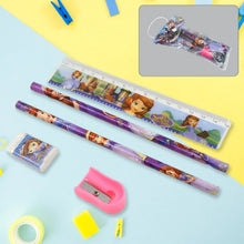 5 in 1 Mix Stationery Gift Set for Kids, Stationary Set Including 2 Pencil, Ruler, Rubber, Pencil Sharpener, School, Office Product Gift (5 Pcs Set) - Justgrabit Inc.