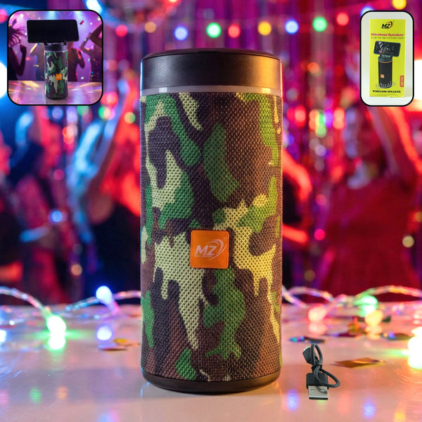 Portable Rechargeable Wireless Blootuth speaker (media player / Mix Color) - justgrabit.in | Just Grab It