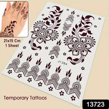 Temporary Tattoos Tattoo Sticker Skin Tattoo Stickers (1 Sheet) - justgrabit.in | Just Grab It