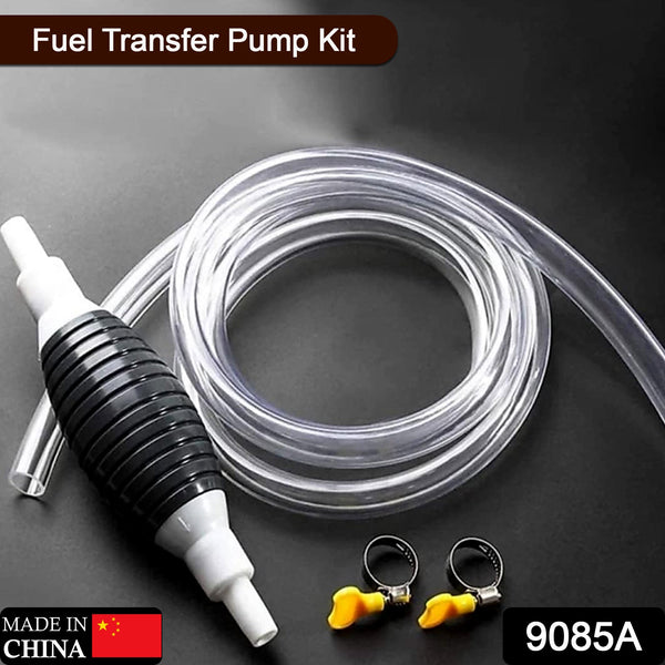 Portable Fuel Transfer Pump Kit for Petrol, Diesel & Liquids - justgrabit.in | Just Grab It