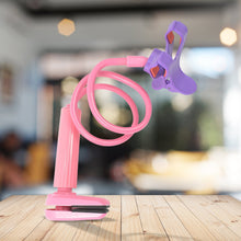 Flexible 360 Degree Portable Foldable Lazy Stand Bracket Cell Phone Holder (1 Pc) - justgrabit.in | Just Grab It