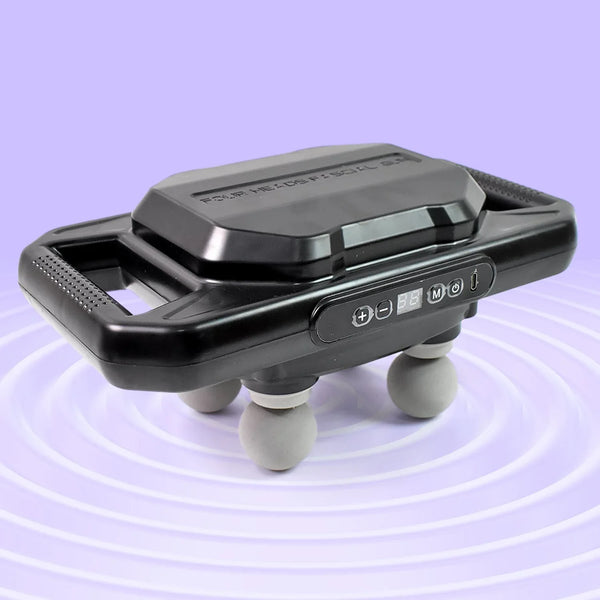 Handheld Full Body Massager 4 - Head Massage Gun (1 Pc / Mix Color) - justgrabit.in | Just Grab It