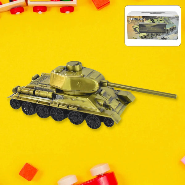Retro Iron Art Tank Model, Nostalgia Tank Crafts Home Decor Ornament, Desktop Decorations for Office Living Room Children's Room Gift (Metal) - Justgrabit Inc.