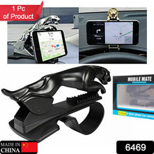 Jaguar Leopard Shape Plastic Phone Clip, Mobile Phone Holder For Car Use - justgrabit.in | Just Grab It