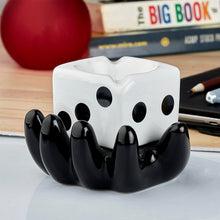 Colourful Smoking Ceramic Ashtray with Retro Vibes - justgrabit.in | Just Grab It