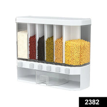 Wall - Mounted Cereals Dispenser Press Grain Storage Tank - Justgrabit Inc.