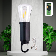 Solar & USB Rechargeable LED Hanging Camping Bulb Lantern Light (1 Pc) - justgrabit.in | Just Grab It