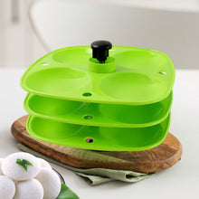 3 Layer Idli Stand for Holding and Serving Idlis (Household Kitchen Use) - justgrabit.in | Just Grab It