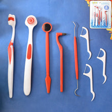 Ergonomically designed anti - slip handles Durable plastic and stainless steel tools Helps remove plaque, tartar, and food particles Ideal for use between dentist visits Travel - friendly and hygienically packaged - Justgrabit Inc.