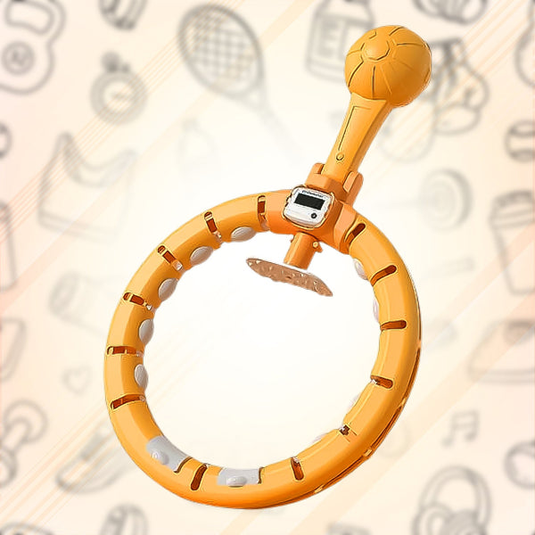 Smart Fitness Hula Hoops with Spinning Ball and Intelligent Counter (1 Pc / Loose) - justgrabit.in | Just Grab It
