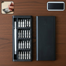 Aluminium 24 in 1 Precision Screwdriver Tool Kit Set (1 Set) - justgrabit.in | Just Grab It