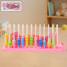 Abacus 13 Rods Counting Abacuses Toy Bead Educational Tools (1 Set / Mix Color) - Justgrabit Inc.