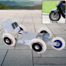 Universal Scooter/Bike Parking Support Roller with Heavy - Duty Wheels (1 Pc) - justgrabit.in | Just Grab It
