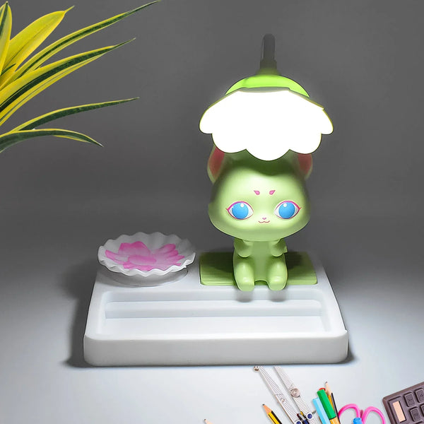 Cute Lovely Cartoon With Base LED Desk Light (1 Pc) - Justgrabit Inc.