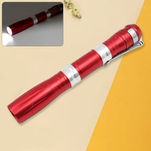 Portable Mini Torch / Flashlight LED Powerful High Lumens Pen Light with Clip, Portable Pocket Compact Torch for Emergency AA Battery operated (1 Pc / Battery not included) - Justgrabit Inc.