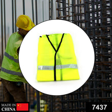 Green Safety Jacket for Construction Protection - Justgrabit Inc.