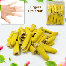 Finger Caps, Silicone Finger Protectors Sleeves (Finger Cots / 145 Pcs Set Approx) - justgrabit.in | Just Grab It