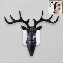 Deer Head Self Adhesive Wall Door Hook Hanger - justgrabit.in | Just Grab It