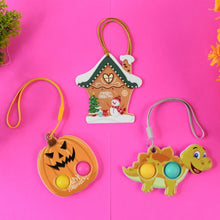 Silicone Push Bubble Fidget Keychain Toy (1 Pc) - Justgrabit Inc.