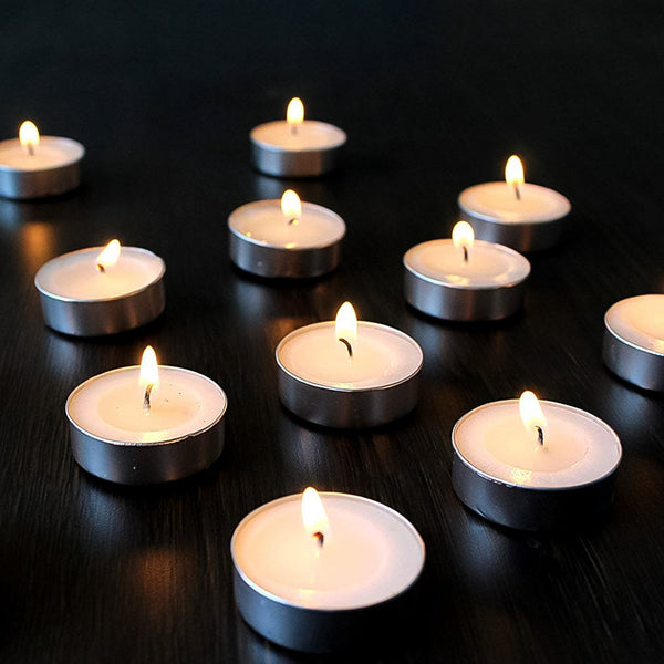 Tealight Candles Set, Smokeless Candles, Diwali (50 Pcs set) - justgrabit.in | Just Grab It