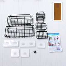 Metal Shower Basket / Canddy, for Bathroom Organiser (5 Pc Combo) - justgrabit.in | Just Grab It