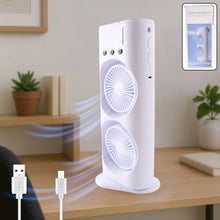 Portable Tower Mist Spray Cooling Fan, Air Cooling Fan (1 Pc) - Justgrabit Inc.