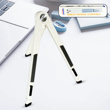 Slim Tablet Mobile Stand Adjustable Foldable Tablet Stand Scaffold (1 Pc) - justgrabit.in | Just Grab It