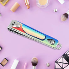 Stainless Steel Folding Portable Large Nail Clippers with Nail File (1 Pc / Mix Design) - justgrabit.in | Just Grab It