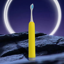 Adult Waterproof Electric Toothbrush 1 Head Battery Operated Toothbrush (1 Pc / Battery Not Included / Mix Color) - justgrabit.in | Just Grab It