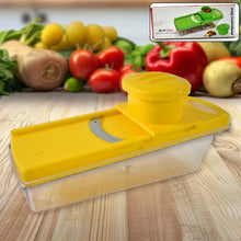 Big Multipurpose Vegetable and Fruit Slicer (Yellow / 1 Pc) - Justgrabit Inc.