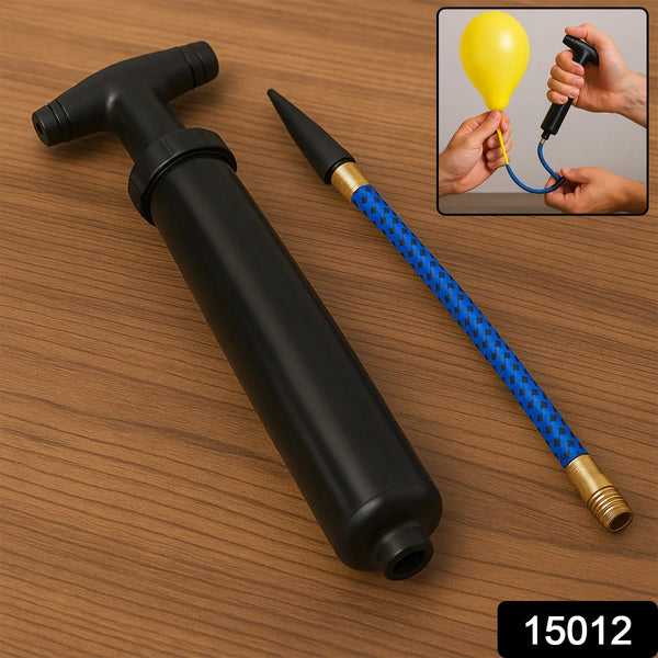 Portable Air Ball Inflatable Kit With PIN Plastic & Metal (1 Pc With Pin) - justgrabit.in | Just Grab It