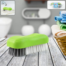 Pro Clean Multi - Purpose Cloth Washing Brush with Plastic Handle (1 Pc) - Justgrabit Inc.
